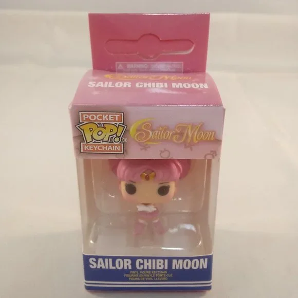Funko Sailor Chibi Moon Key Chain Key Ring Cute Figurine Character Keychain - Picture 4 of 9